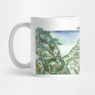 Jungle Watercolor Mug